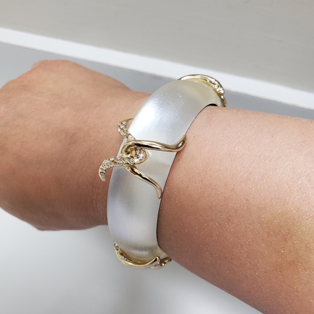 Authentic  Alexis bittar hinge bracelet